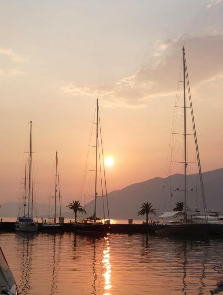 Yachts docked in Montenegro | Lien Eggermont for National Careers Week 